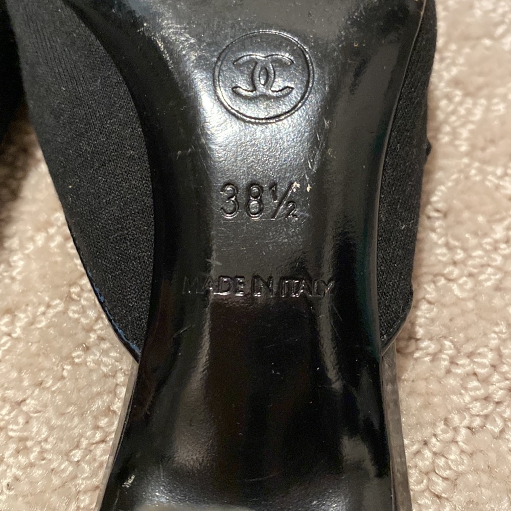 Authentic Chanel Kitten Heel mules - Picture 4 of 8